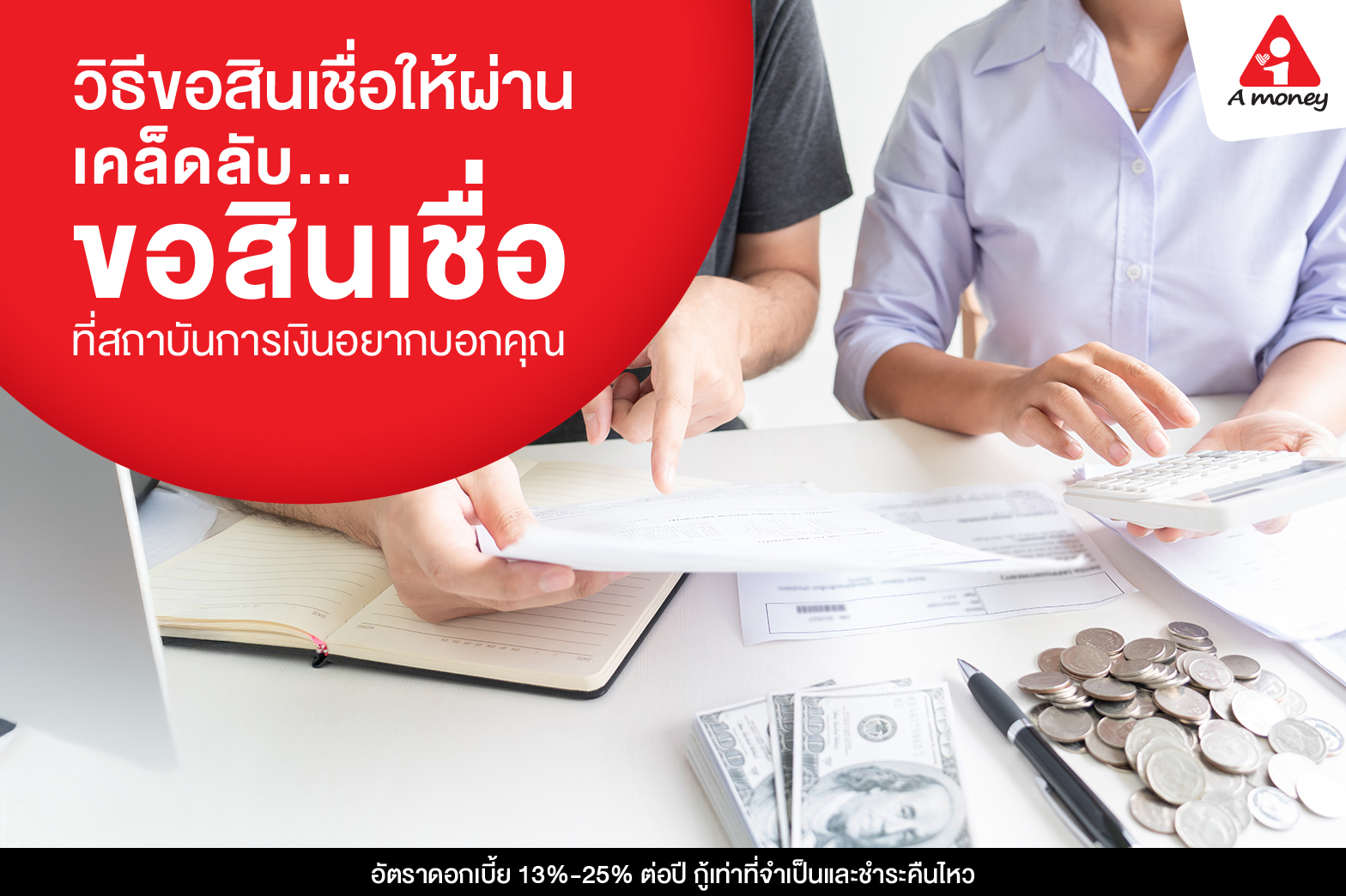 วิธีขอสินเชื่อให้ผ่าน
